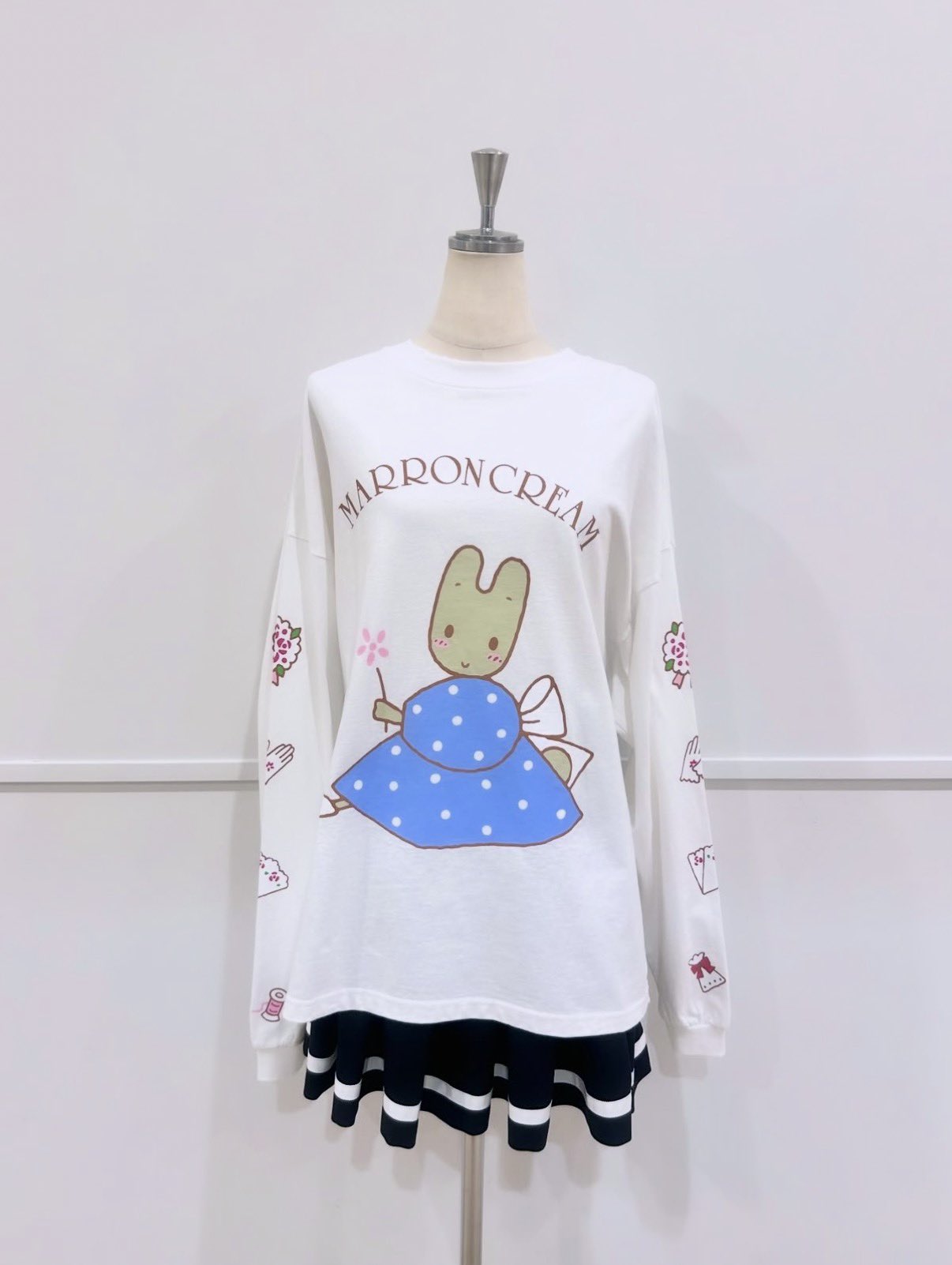 MARRONCREAM x little sunny bite long tee - 有限会社ONE another